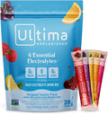 Ultima Replenisher Original Variety Electrolyte Packets, 20 Stickpacks | Daily Zero Sugar Powder Hydration Packets with 6 Key Electrolytes & Minerals - Sugar Free, Plant Based & Keto Friendly