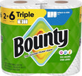 Bounty Select-A-Size Paper Towels, White, 2 Triple Rolls = 6 Regular Rolls