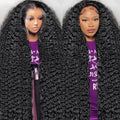 300 Density 13x6 Hd Deep Wave Frontal Wig 30 34inch Glueless Wigs 100% Human Hair Water Wave Curly Lace Front Wig For Women